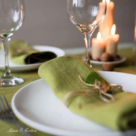 Linen & Cotton Hygge Tablecloth 100% Linen