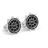 Patch Nation Vault 111 Black Metal Cufflinks Cuff Links