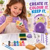 Kids Pottery Wheel with Clay, Arts and Crafts Kit for