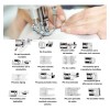 Kit Multifuncional 16 Prensatelas Repuesto Máquina Domestica