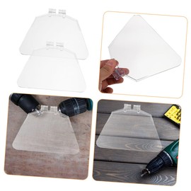 Pack of 2 Mill Protection Grinder Protection Device for Grinder Accessories Sanding Machine Accessories Tool Eye Protection for Grinder Shield Lens Suite