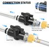 TAILONZ PNEUMATIC 1/4 Inch Tube OD x 3/8 Inch NPT