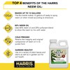 HARRIS Neem Oil Cold Pressed Water Soluble Concentrate, Makes 12