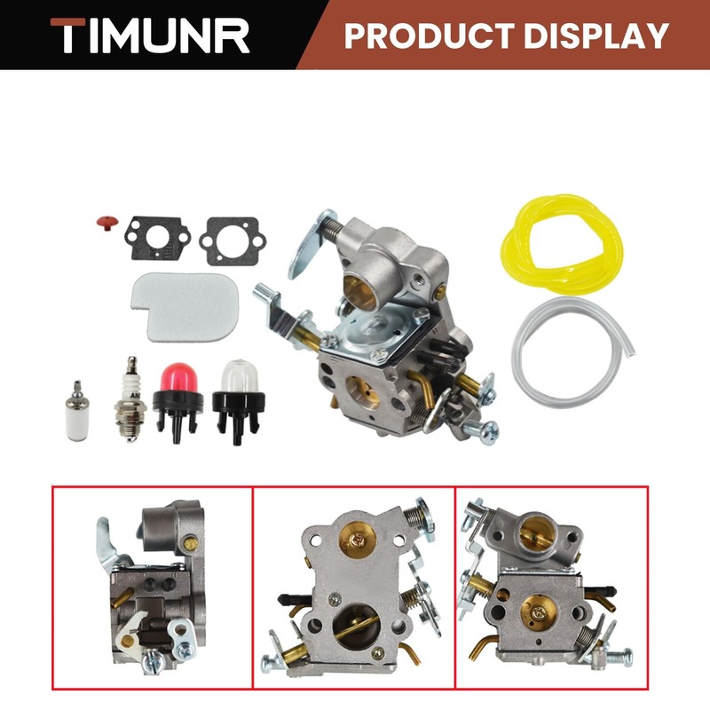 Timunr P3816 Carburetor C1M-W26 Replacement for Poulan Pro P3314 P3416
