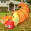 COMIN Thanksgiving Inflatables 5.6FT Long Fruit Combo with Built-in LEDs