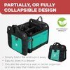 TRUNKCRATEPRO Teal Car Accessories Trunk Organizer Premium Multi Movable Compartments