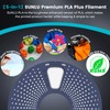 SUNLU PLA+ 3D Printer Filament Bundle, 0.25kg Each Spool, Total