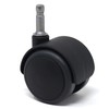 Design61 Set of 4 Universal Furniture Castors Rubber Castors for