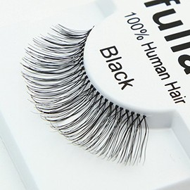 #107, 6 Pairs ifullash 100% Human Hair Eyelashes