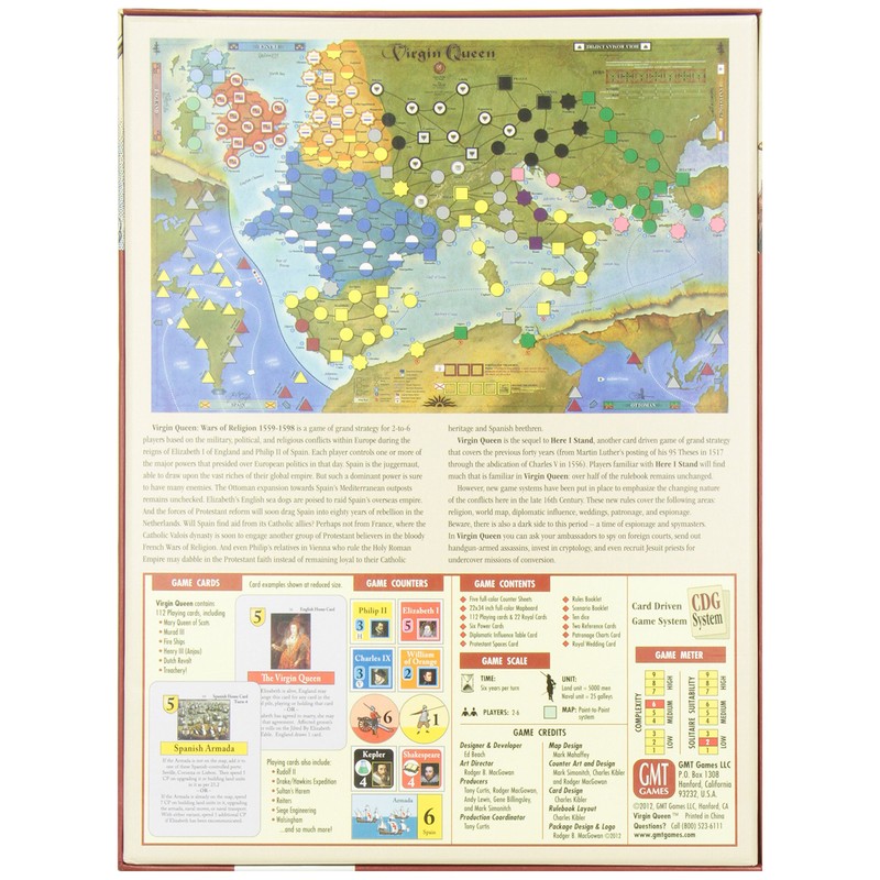 GMT Games Virgin Queen