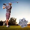 20 PCS Universal Golf Shoe Cleats with Metal Threading -