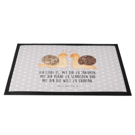 Mr. & Mrs. Panda Variations Door Mats Snail Love MT