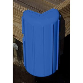 Dockmate Ultimate Corner Dock Bumper Fender | Inflatable Dock Protection | Marine-Grade Vinyl | Stainless Steel Mounting Hardware Included | 8" x 16"