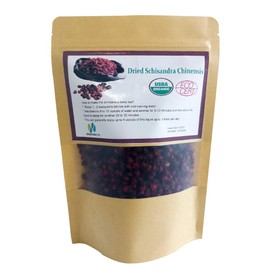 Nature Organic Schisandra Berries Dried Loose Bulk Herbs Schisandra Chinensis （Wu Wei Zi）Tea