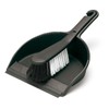Addis Soft Dustpan & Brush Black