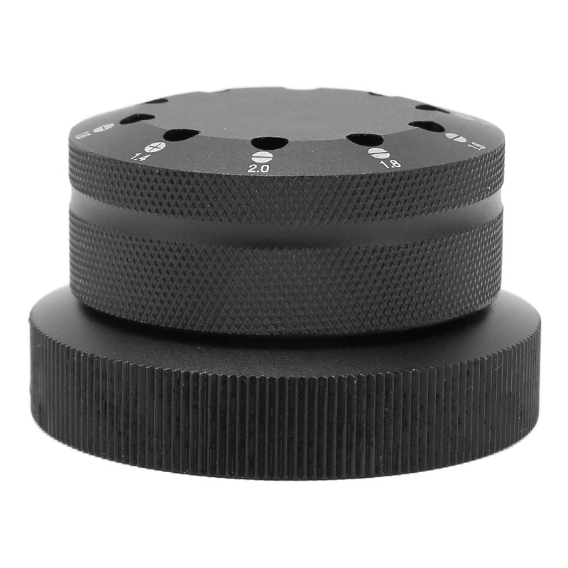 Screwdriver Base Professional Multifunctional Display Watch Screwdriver Rotating Base Black