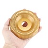 2Pcs 4'' Grinder Wheel Disc Wood Shaping Wheel Wood Grinding