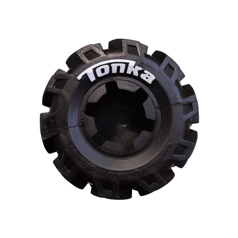 Tonka Axle Tread Dog Toy with Interactive Feeder, Lightweight, Durable