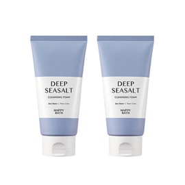Happy Bath Perfect Deep Sea Salt Cleansing Foam 150G 2pcs / 해피바스 퍼펙트 딥 씨솔트 클렌징 폼 150G 2개
