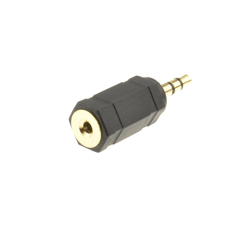 kenable 2.5mm Stereo Socket to 3.5mm Stereo Jack Plug Audio