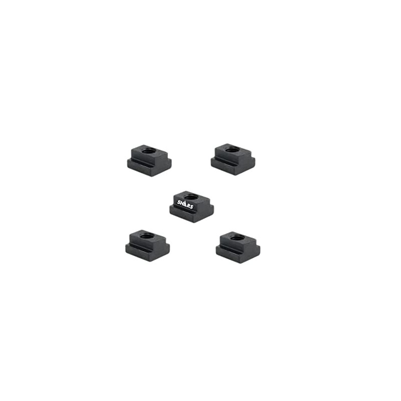Shars 5/8" T-Slots Nut, 1/2"-13 Thread 5 pcs Set 202-4818
