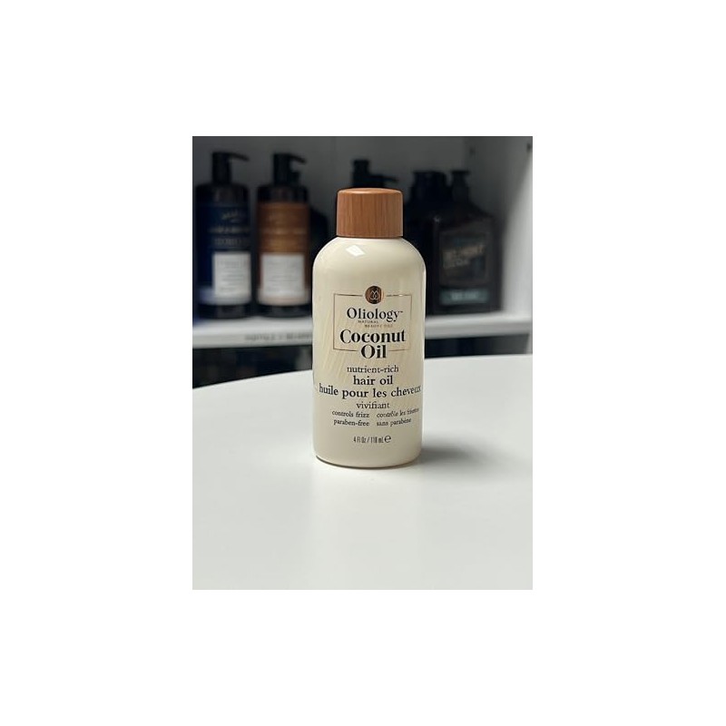 Oliology Coconut Oil Hair Oil, 4 Oz.