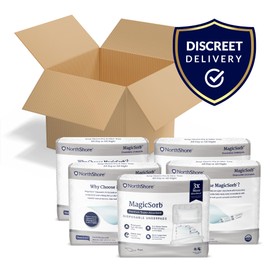 NorthShore MagicSorb, 36 x 48, 96 oz., Super-Absorbent Extra Long Underpads, 2XL, Case/30 (5/6s)