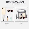 Meiikun Clear Bag Stadium Approved, Clear Purse Crossbody Bag, Adjustable