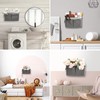 Berlune 6 Pcs Wall Hanging Storage Bag Wall Organizer Bag