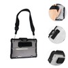 TEHAUX Tablet Case with Shoulder Strap Shockproof Transparent Shell for