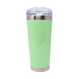 MyBevi Classic Premium Stainless Steel Tumbler with 12-Hour Temperature Control, Tritan Lid, and BPA-Free Construction | Green Ash, 26 oz