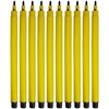 Felt Tip Pens, BLACK, VAI-STIX Colouring Drawing Pens, Pack of
