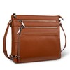 befen Soft Real Leather Crossbody Bags for Women Cross Body