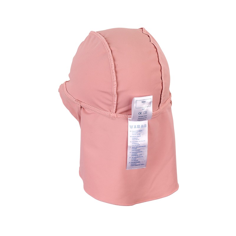 Sterntaler Unisex Children's Peaked Cap Neck Protection Heart Bathing Cap,