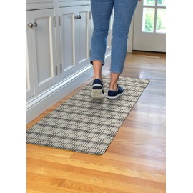 FloorPops FPA6290 Rooney Taupe Anti-Fatigue Comfort Long Mat, 60in x 20in x 0.5in