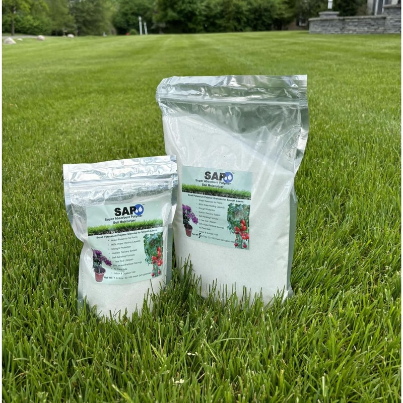 SAP Superabsorbent Polymer Soil Moisturizer & Hydration Enhancer for Plants