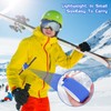 dabinzhijia Pack of 6 Ski Fastening Straps, Velcro Ski Strap,