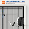 MAGZO Magnetic Screen Door with Full Strip Magnets, Fit Door
