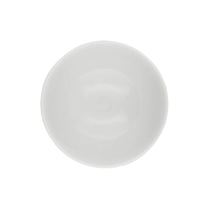 Saikai Pottery 74067 Arita Ware Rice Bowl, Medium, Gray Polka