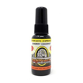BluntPower (Cherry Coconut, 1 Pack) Concentrated Air Freshener for Room and Car Spray - Oil-Based Diffuser Spray Bottle - Long-Lasting Bathroom Spray, Car Freshener, & Odor Eliminator Spray