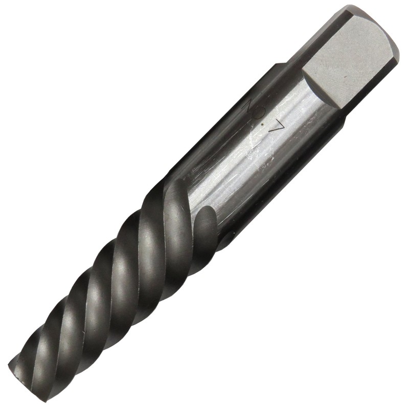 Drill America - DEWEZS1-8 #1-8 Carbon Steel Screw Extractor Set,