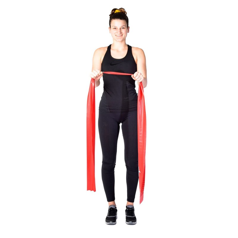 Dittmann Bodyband (Therapieband) 5,5 m red (stark)