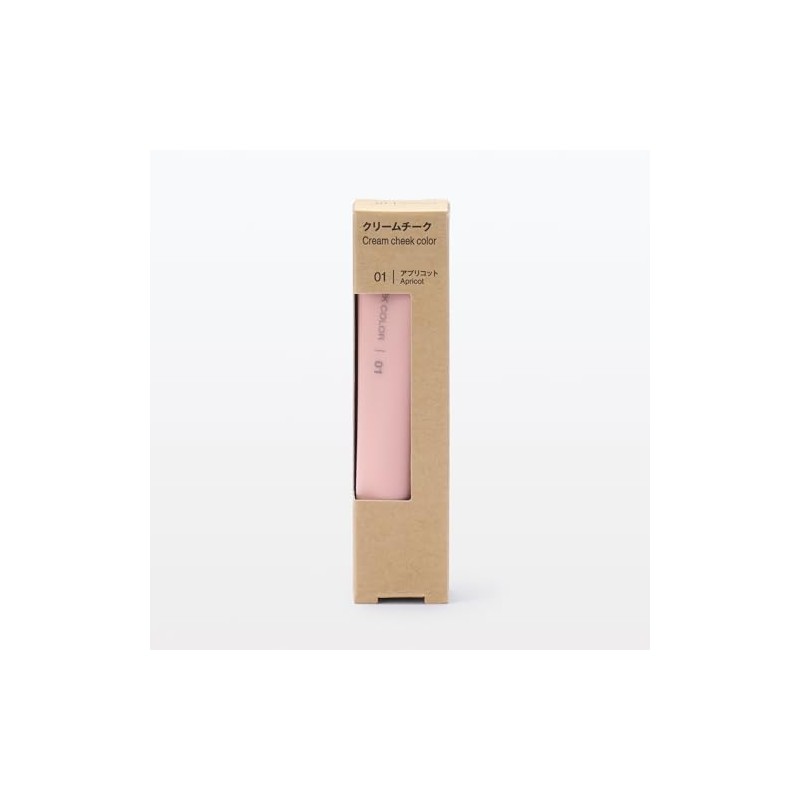 MUJI OAP88A4S Cream Cheek Apricot 0.3 oz (10 g)