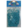 Endless Possibilities 600 Colorful Loom Bands With Crochet Hook and Buckles - Turquiose