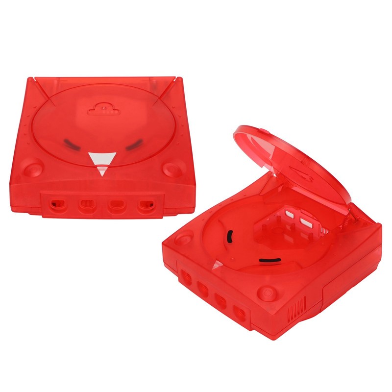 For SEGA Dreamcast DC Translucent Case Retro Video Game Console