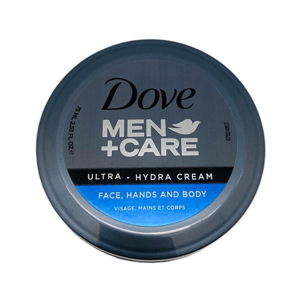 Dove Men+Care Ultra Hydrating Cream. Face, Hands & Body Moisturizer. 2.53 fl.oz