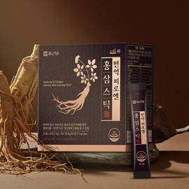 Jongkundang 종근당 면역 피로엔 홍삼 스틱 2박스(100포) Jongkundang Immunity Fatigue Red Ginseng Sticks 2 Boxes (100 Packs)