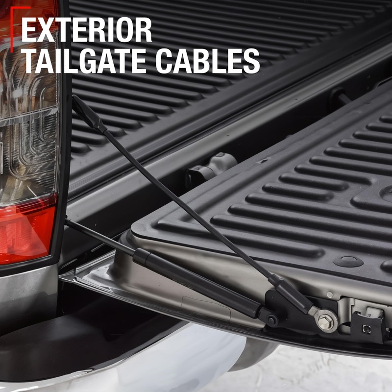 Tailgate Support Cable Replacement Set, Rear Driver & Passenger Side