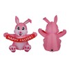 4.9ft Easter Inflatable Bunny Happy Easter Bunny Decoration Outdoor Blow