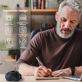 Hearing Amplifier, Rechargeable Hearing Aids for Seniors Use with Noise Cancelling, Digital Hearing Aids for Adults Mild to Moderate Hearing Loss